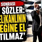 İhale iptali sonrası belediye önünde seslendi :”Herkes yaptığı yanlıştan geri dönsün”