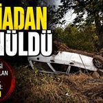 Mevsimlik işçileri taşıyan otomobil şarampole yuvarlandı: 8 yaralı
