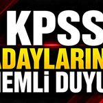 KPSS adayları dikkat: Nüfus müdürlükleri pazar günü açık
