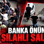 Banka önünde vuruldu, saldırgan kaçtı