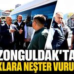 Adil Bahadır’dan toplu taşıma duraklarında saha incelemesi
