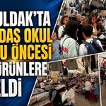 Zonguldak’ta vatandaş okul sezonu öncesi ucuz ürünlere yöneldi