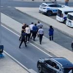Otogarda taksiciler arasında müşteri kavgası