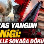 Darıca’da teras yangını paniği: Mahalle sokağa döküldü