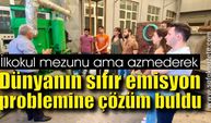 İlkokul mezunu ama azmederek dünyanın sıfır emisyon problemine çözüm buldu