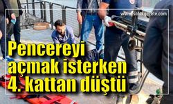 4. kattan düşen kişi hayatını kaybetti