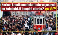 Türkiye'de yaşayanlar eğer doğdukları kentte kalmış olsaydı en kalabalık şehir hangisi olurdu