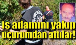 Yasak aşkta korkunç son! iş adamını diri diri yakıp uçurumdan attılar!