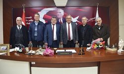 Alaplı Gazeteciler Derneği, Başkan Posbıyık'ı ziyaret etti