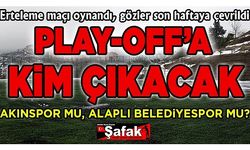 Ertelenen Alaplı-Yenimahalle maçı oynandı... Tek gol çıktı, işte kazanan