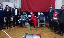 Kilimli'de kan bağışı kampanyası düzenlendi