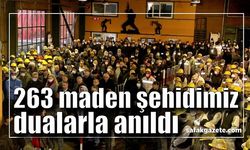 30 yıl önceki faciada şehit düşen 263 madenci dualarla anıldı