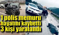 Otomobiller hurdaya döndü! 1 ölü, 3 yaralı