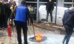 Afad, Level çalışanlarına uygulamalı tatbikat verdi