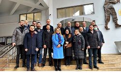 Ak Parti'den Başkan Alan'a ziyaret