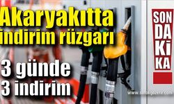 Akaryakıt fiyatında bir indirim daha!