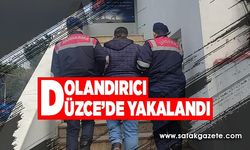 Dolandırıcılıktan aranıyordu  Düzce’de yakalandı