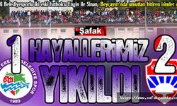 Ereğli Belediyespor'u eski futbolcuları yaktı: 1-2