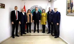 Gümüşhaneliler Derneği Başkan Alan’ı ziyaret etti
