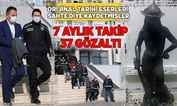 Orijinal tarihi eserleri  sahte diye kaydetmişler