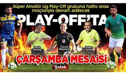 Play-Off’ta hafta arası hakemleri belli oldu