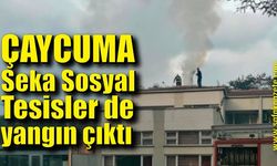 Seka Sosyal Tesisler de yangın çıktı