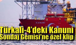 TPAO'dan Türkali-4'deki Kanuni Sondaj Gemisi'ne özel klip