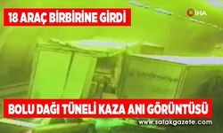 Zincirleme Kaza Güvenlik Kamerası Görüntüleri