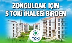 Zonguldak için 5 TOKİ ihalesi birden