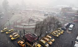 Zonguldak’ta beklenen kar yağışı başladı