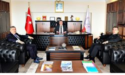 Aktaş ve Yalınkılıç’tan Rektör Özölçer’e ziyaret