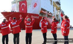 Bakan Dönmez, Yavuz Sondaj Gemisi’ni yeni görevine uğurladı