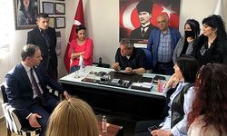 CHP Heyeti Sakatlar Derneğini Ziyaret Etti