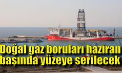 Karadeniz gazında Doğal gaz boruları haziran başında yüzeye serilecek