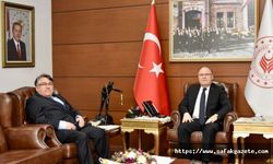 Rektör Özölçer Vali Tutulmazı ziyaret etti