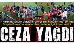 Tekme ve yumrukların konuştuğu maçta cezalılar belli oldu... Bakın kaç maç aldılar!