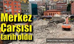 Zonguldak'taki Merkez Çarşısı tarih oldu