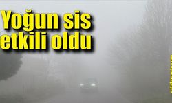 Zonguldak’ta yoğun sis etkili oldu