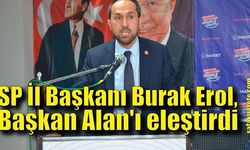 Burak Erol, Başkan Alan'ı eleştirdi