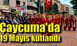 Çaycuma'da 19 Mayıs kutlandı