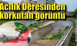 Derede korkutan görüntü