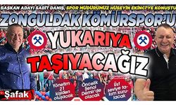 Sabit Danış hedef çıtasını yukarıya çıkardı... Zonguldak Kömürspor zirve takımı olacak