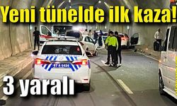 Zonguldak’ta yeni tünelde kaza! 3 yaralı