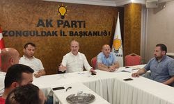 AK Parti Merkez İlçe Haftalık toplantısını yaptı