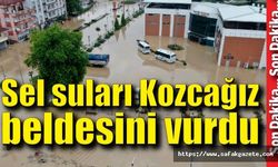 Bartın’da sel suları Kozcağız beldesini vurdu