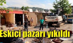 Eskici pazarı yeni yerine taşınıyor