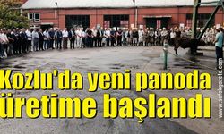 Kozlu'da yeni panoda üretime başlandı