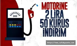 Motorinde büyük indirim