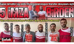 Süper Amatör Lig ekibi transfere başladı... 5'i aynı anda imzaladı