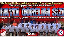 Zonguldak Kömürspor’un şampiyona yolculuğu başladı... İddialı gittiler